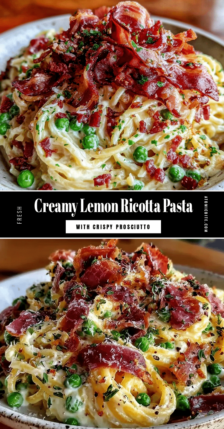 creamy lemon ricotta pasta recipe