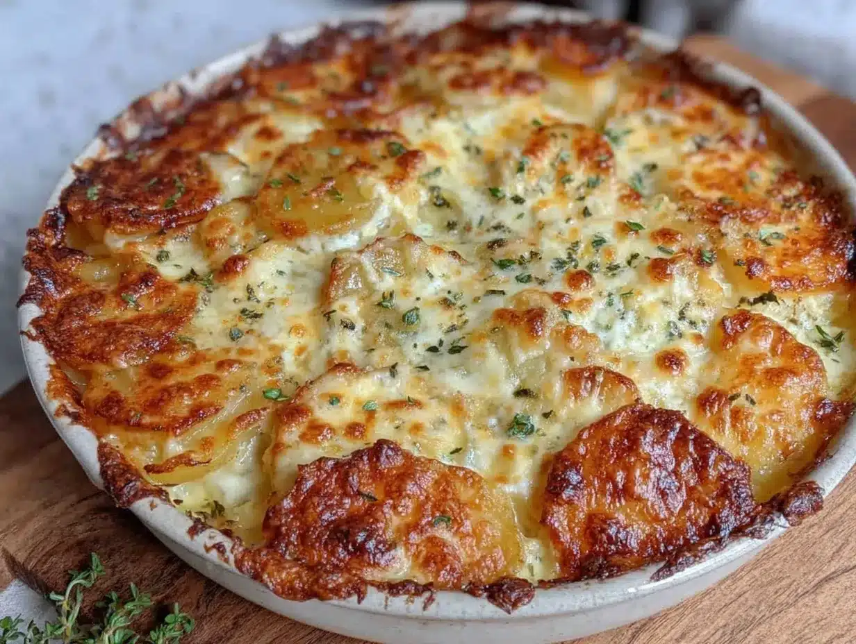 creamy scalloped potatoes preparation steps