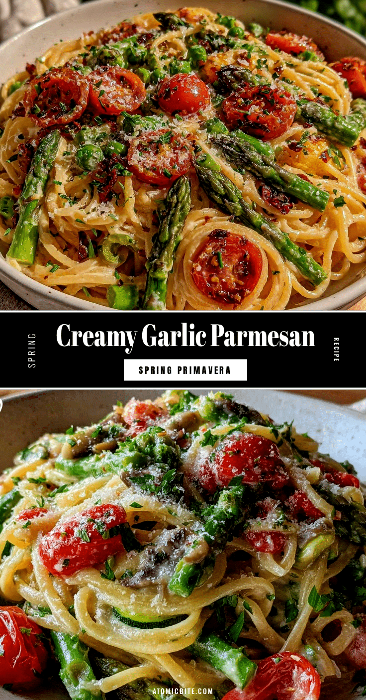 creamy spring vegetable primavera recipe