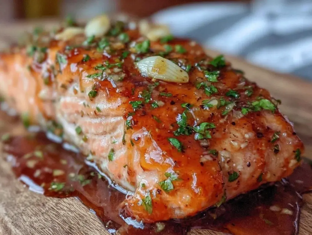 crispy air fryer salmon - featured image