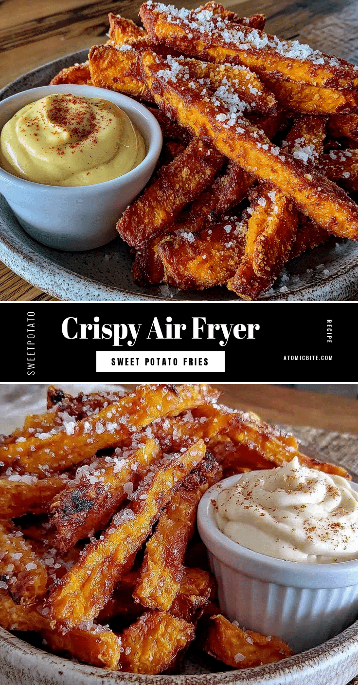 crispy air fryer sweet potato fries recipe