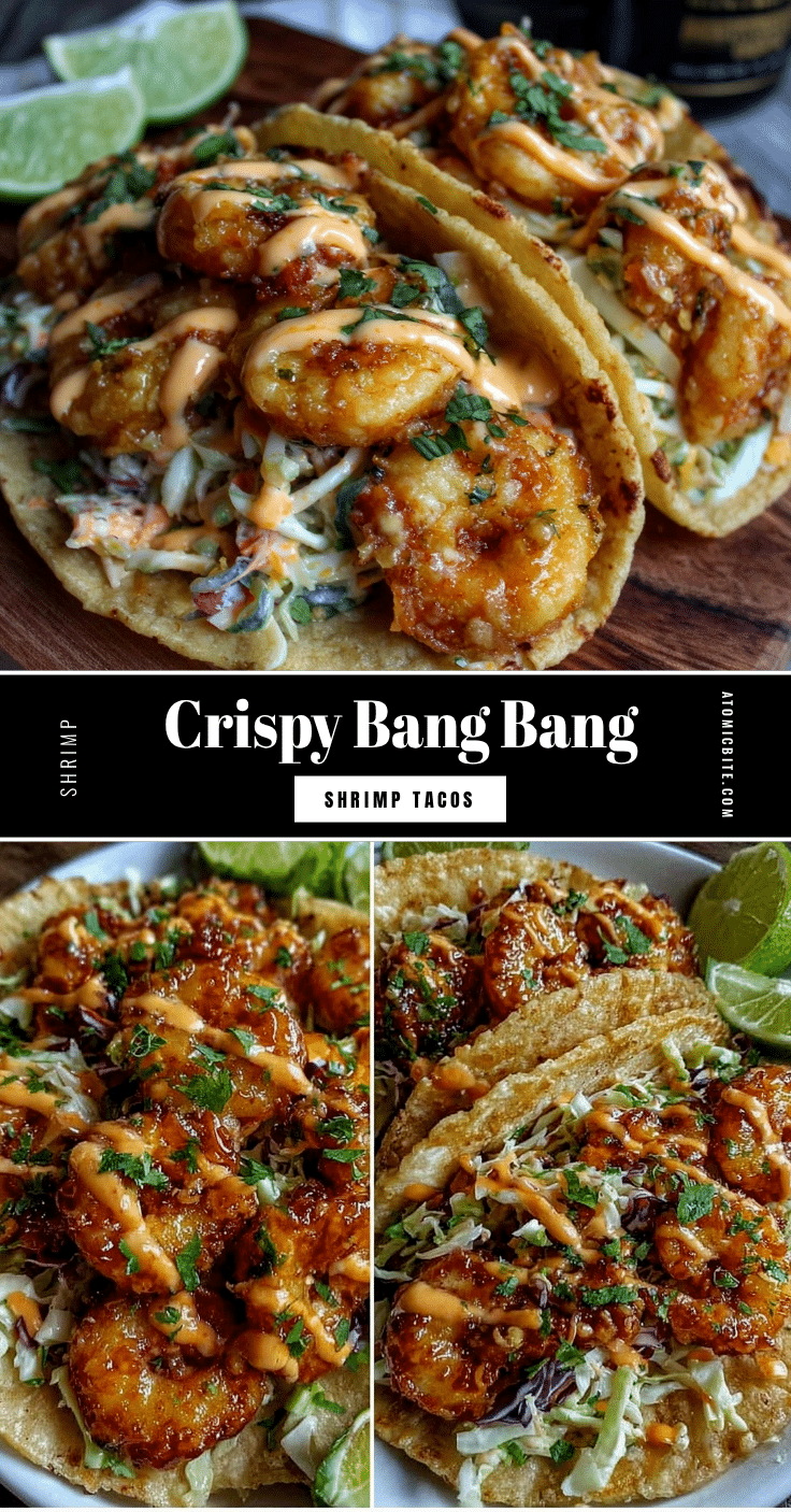 crispy bang bang shrimp tacos recipe