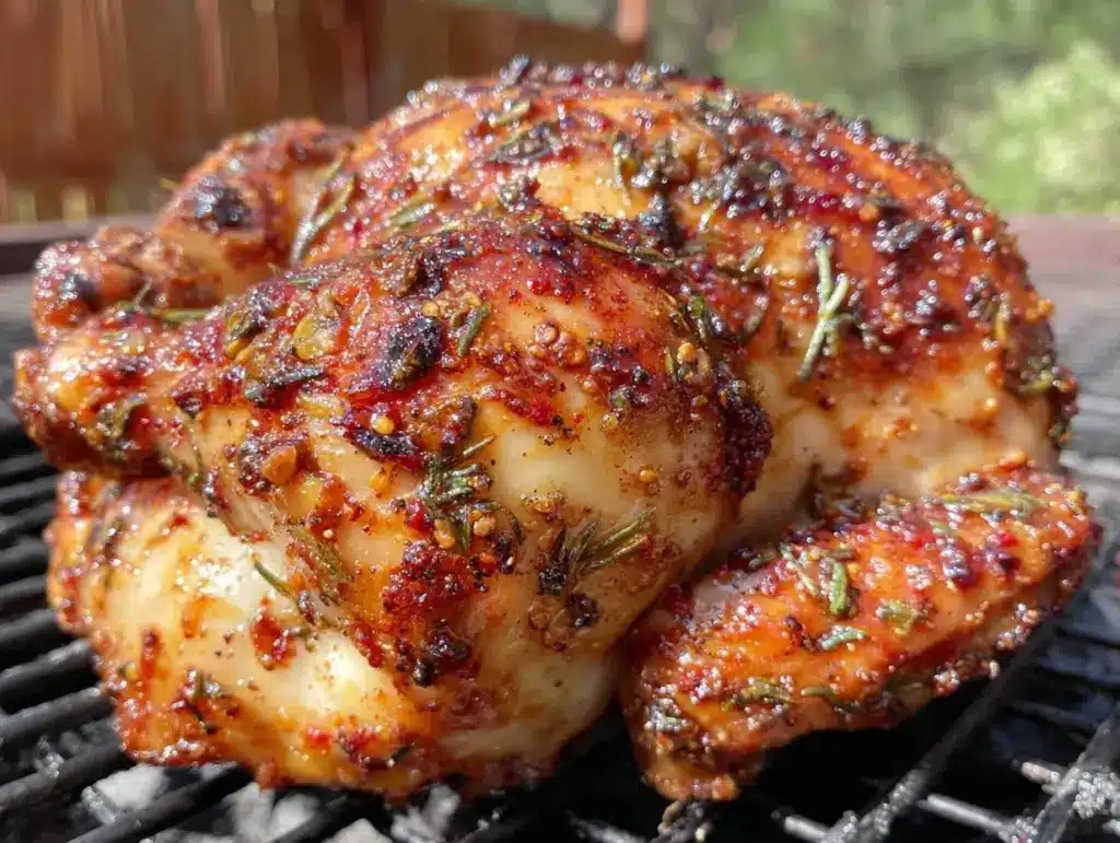 crispy beer can chicken - featured image