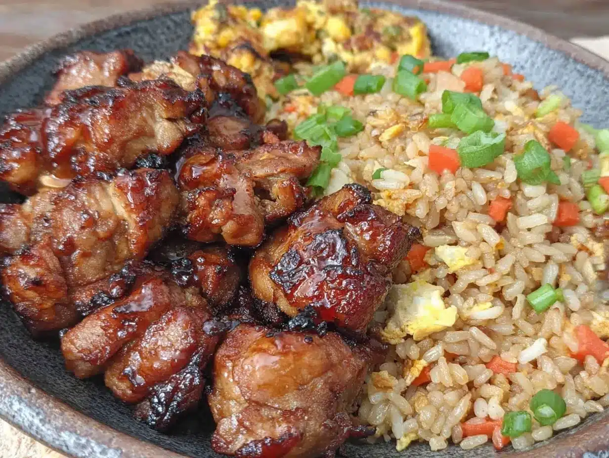 crispy blackstone hibachi chicken preparation steps