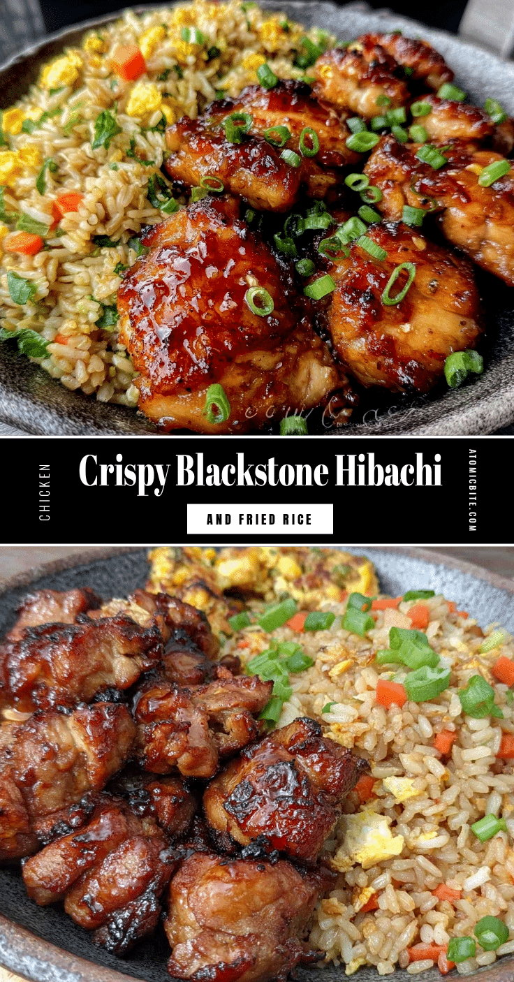 crispy blackstone hibachi chicken recipe