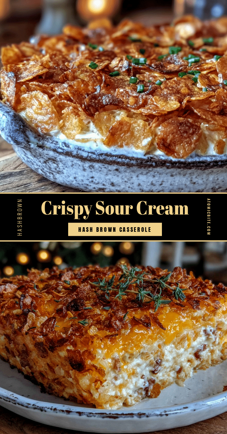 crispy hash brown casserole recipe