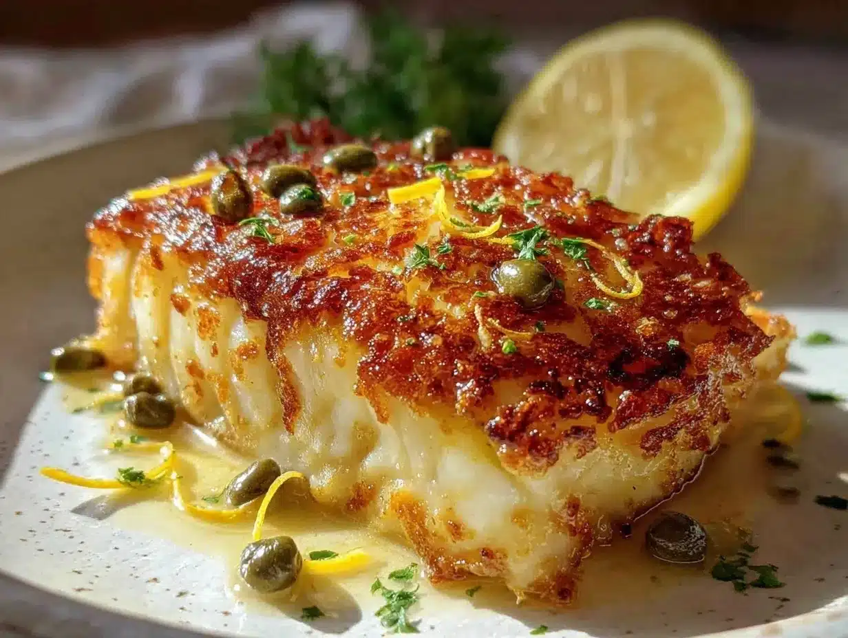 crispy pan-seared cod preparation steps