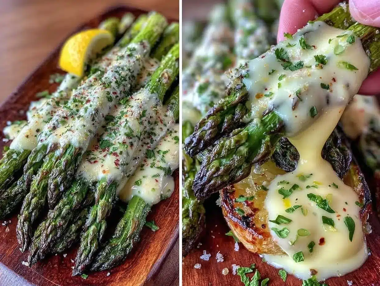 crispy roasted asparagus preparation steps