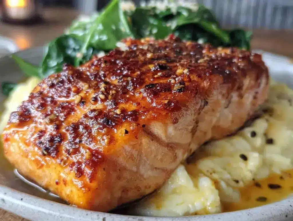 crispy skin salmon recipe - featured image
