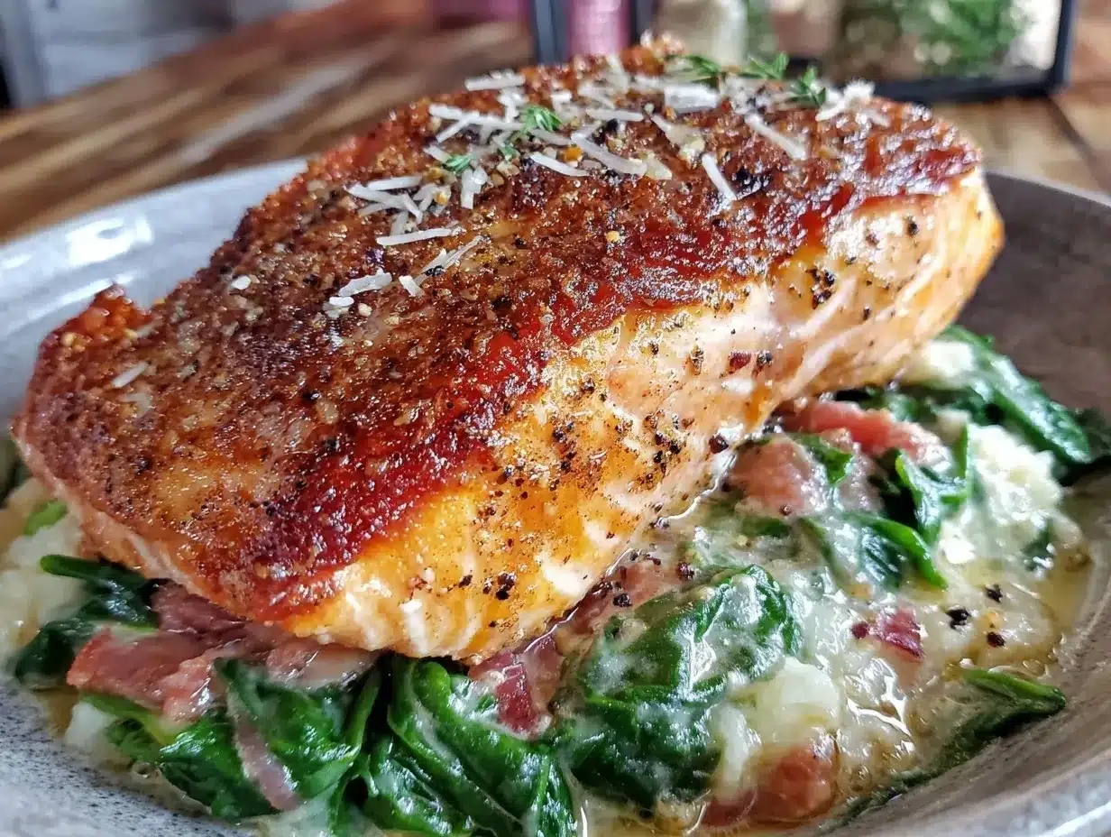 crispy skin salmon recipe preparation steps