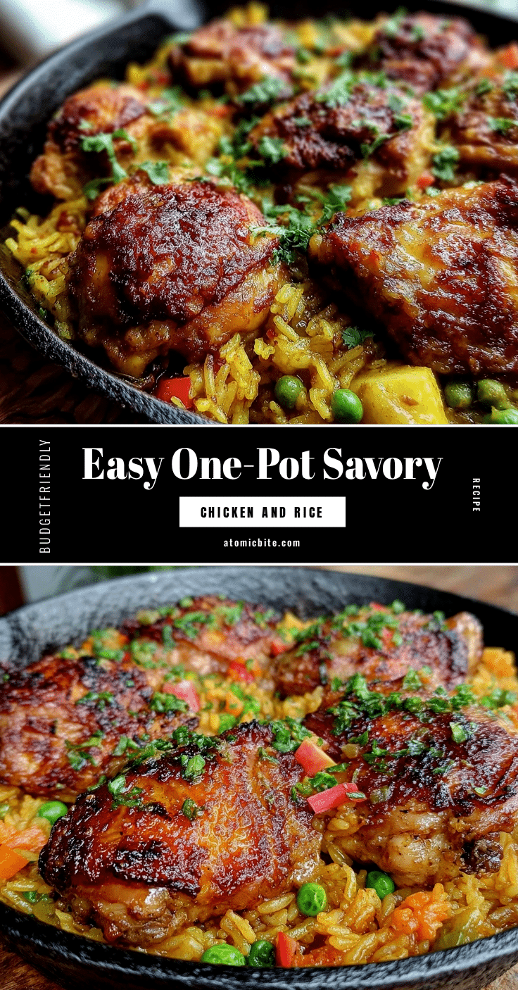 easy one-pot chicken and rice recipe