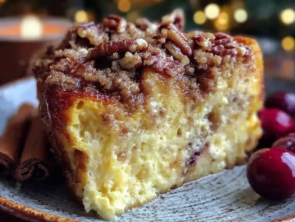 easy overnight french toast casserole - featured image