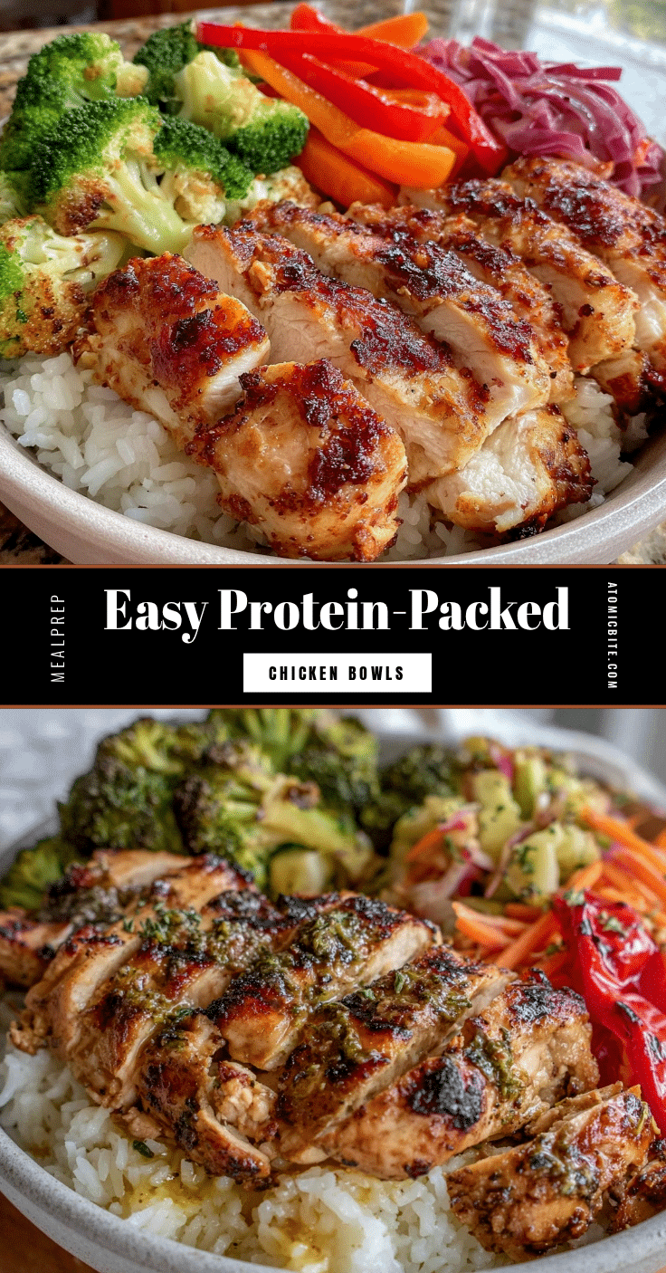 easy protein meal prep bowls recipe