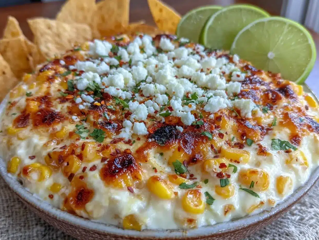 Flavorful Street Corn Elote Dip preparation steps