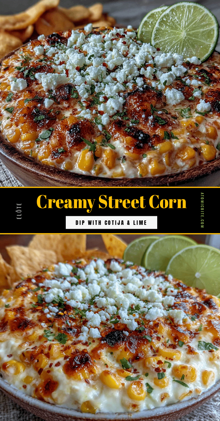 Flavorful Street Corn Elote Dip recipe