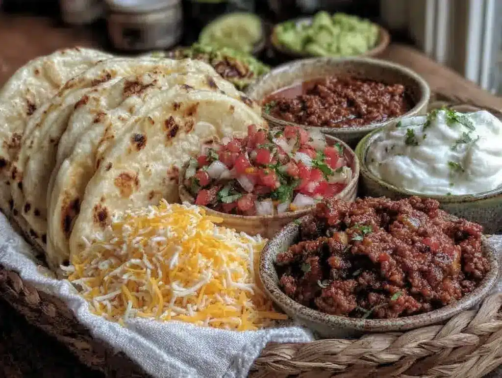 flavorful taco bar station - featured image
