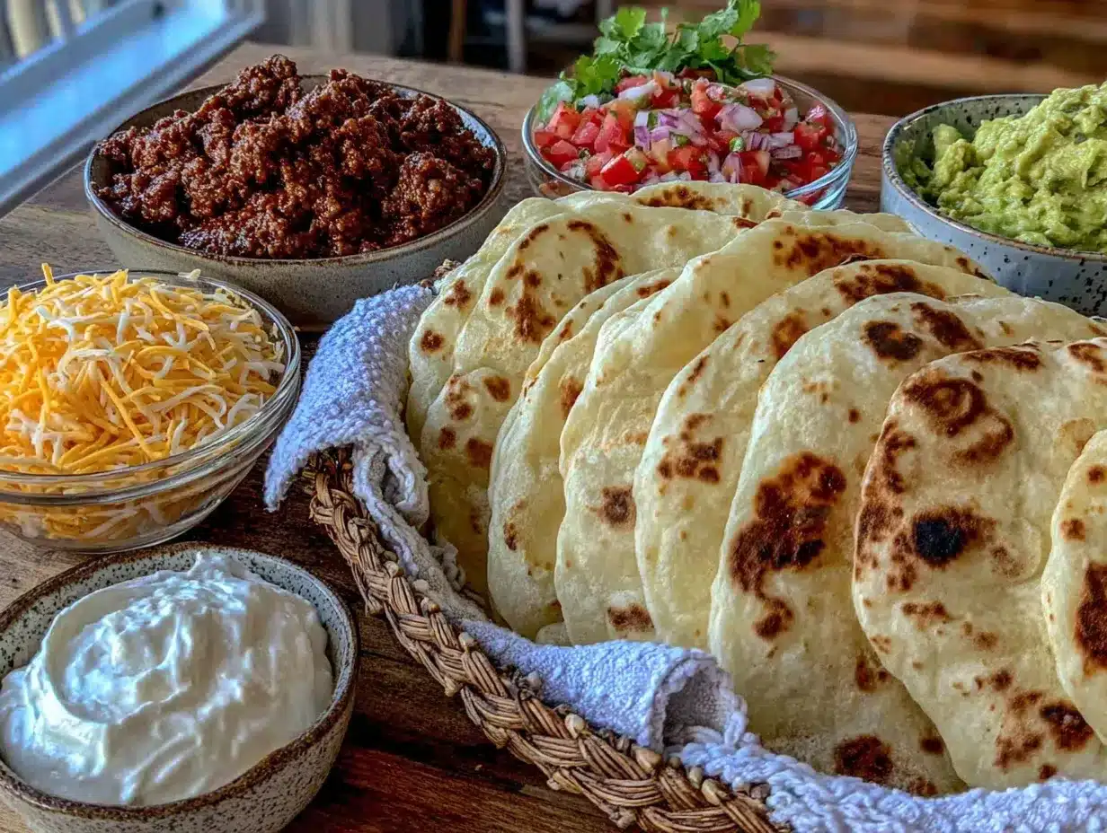 flavorful taco bar station preparation steps