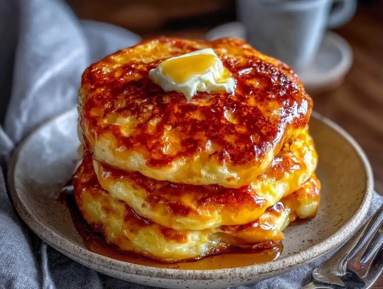 fluffy sourdough discard pancakes preparation steps