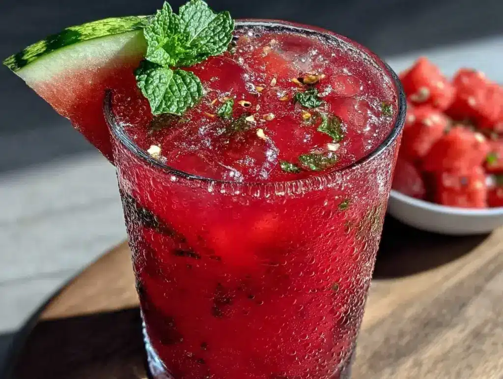 fresh watermelon mint agua fresca - featured image