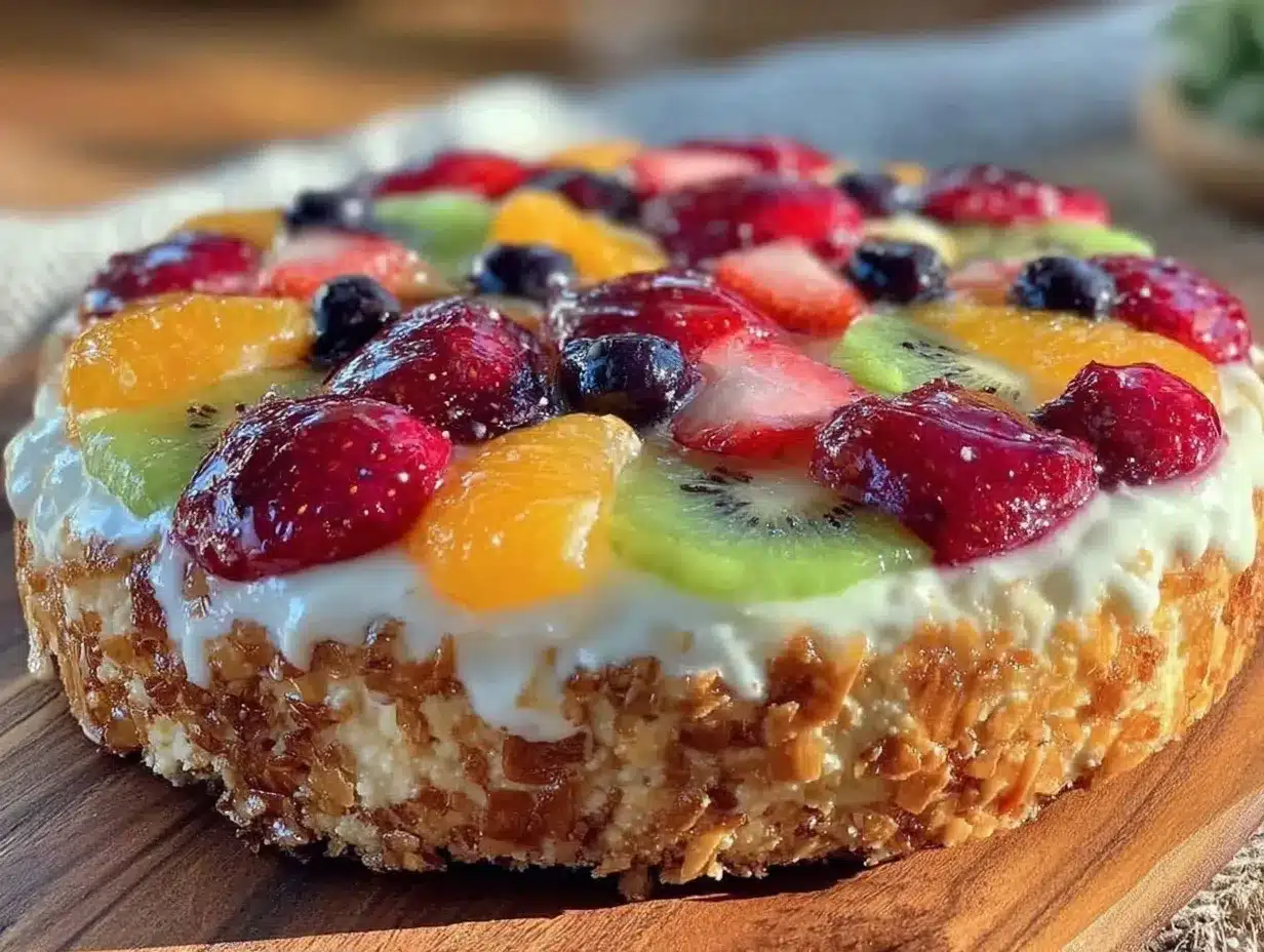 fruit pizza recipe preparation steps