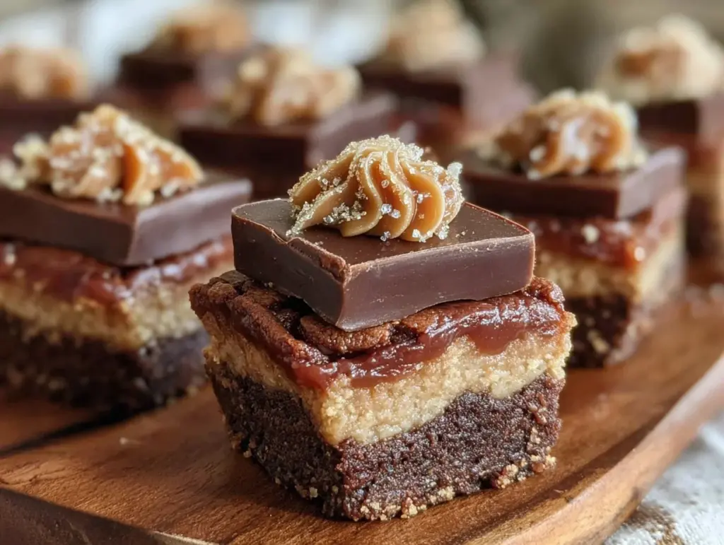 graduation cap brownie bites - featured image