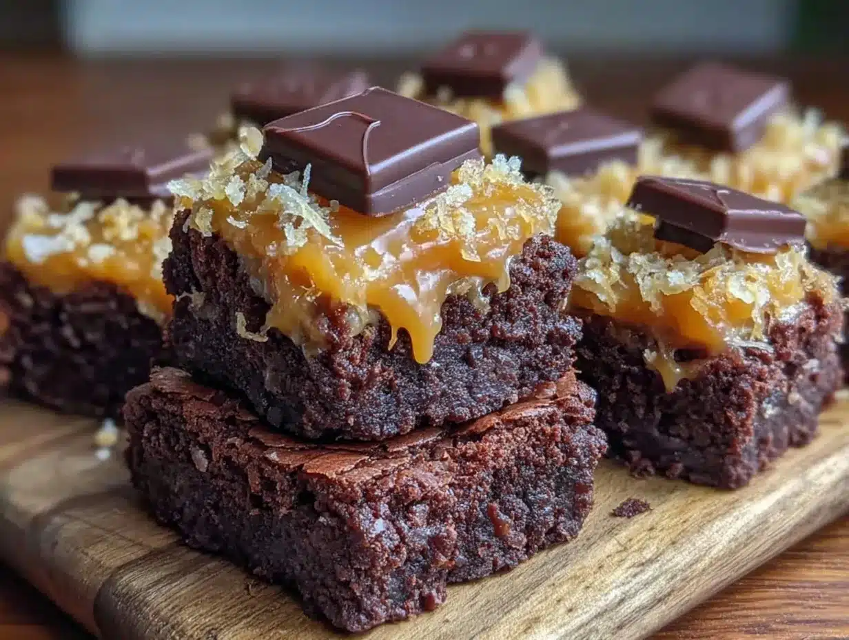 graduation cap brownie bites preparation steps