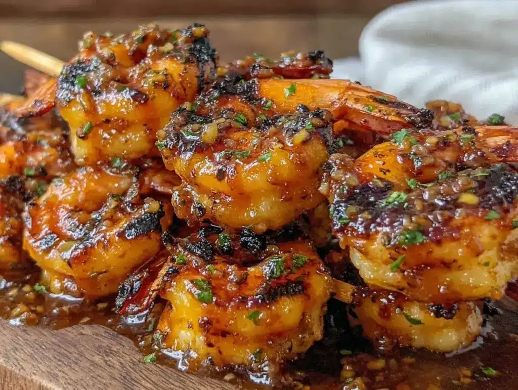 grilled shrimp skewers - featured image