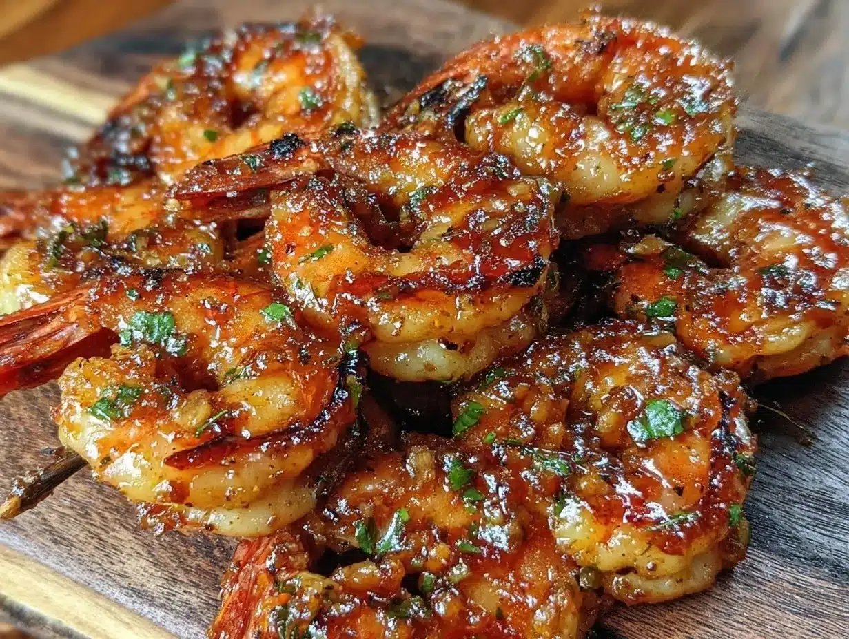 grilled shrimp skewers preparation steps