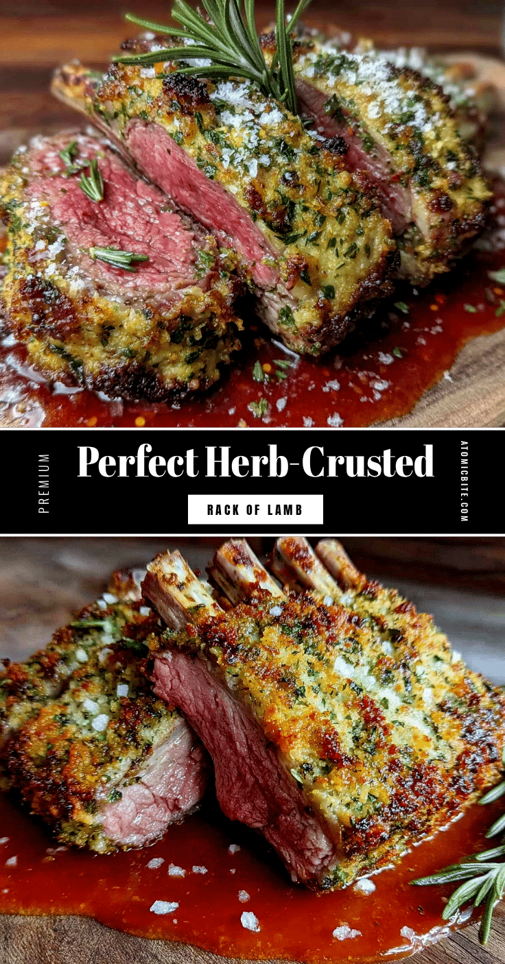 herb-crusted rack of lamb recipe