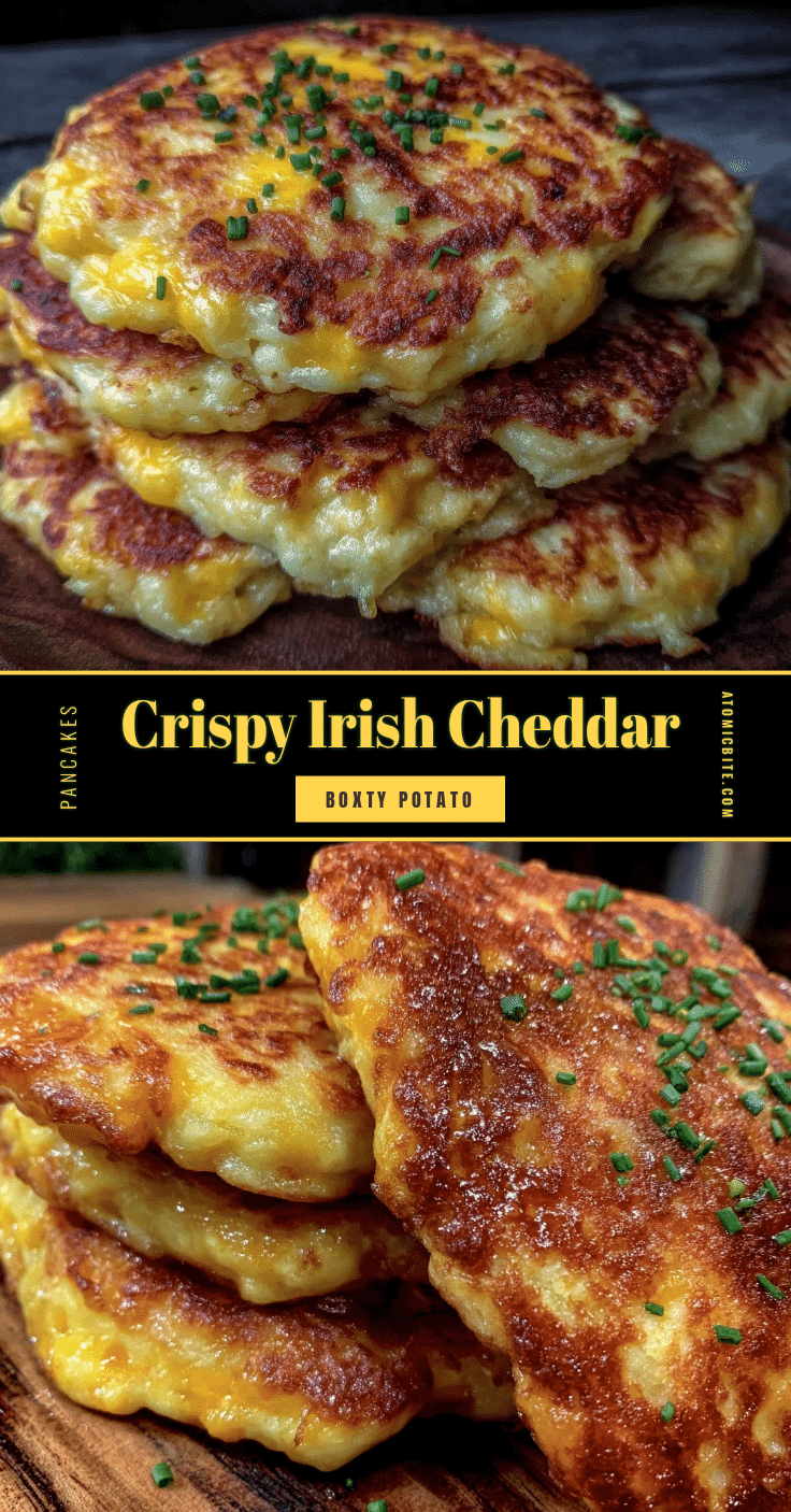 irish cheddar boxty potato pancakes recipe