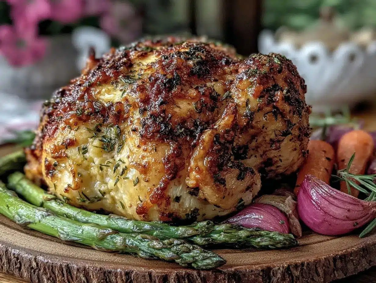lemon herb roasted chicken preparation steps