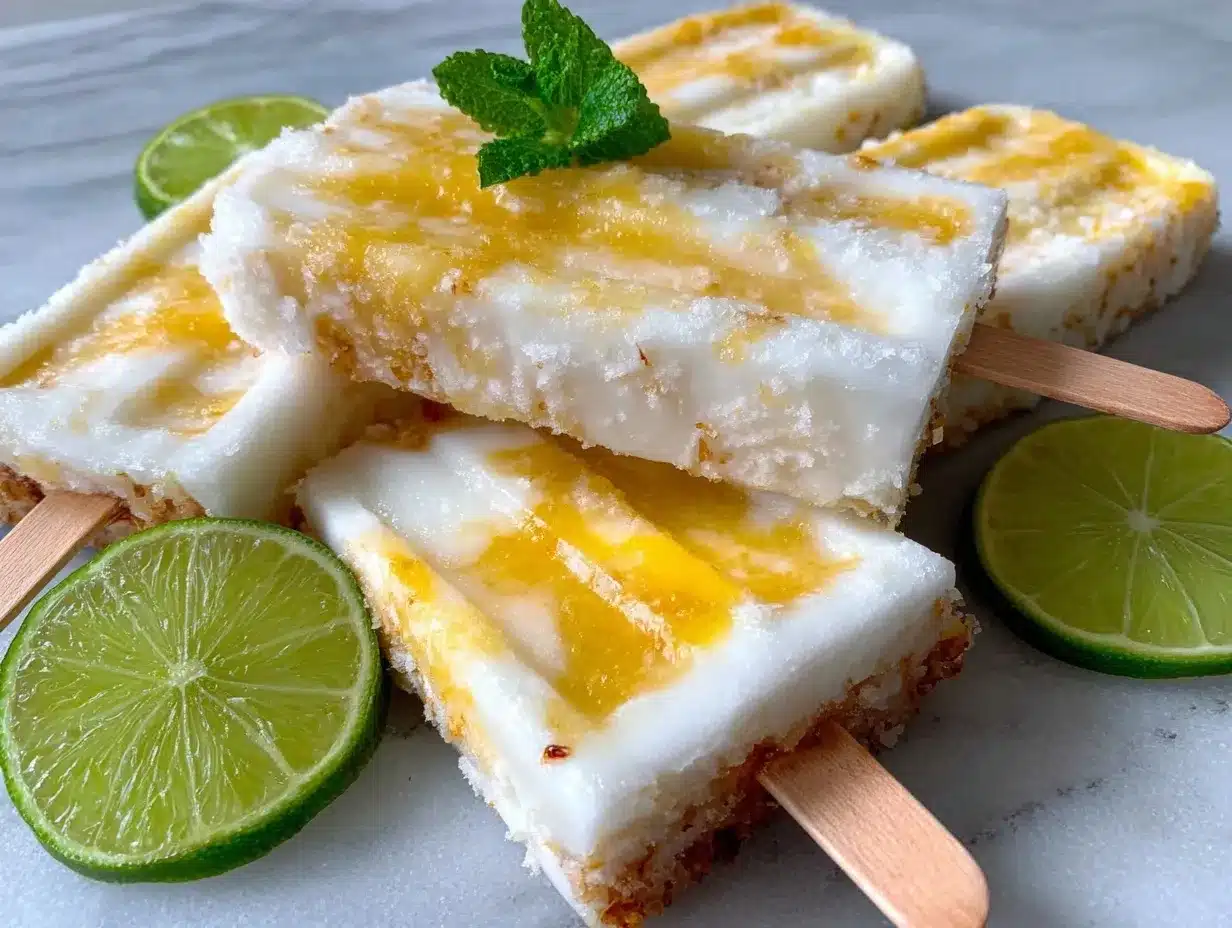 mango coconut popsicles preparation steps