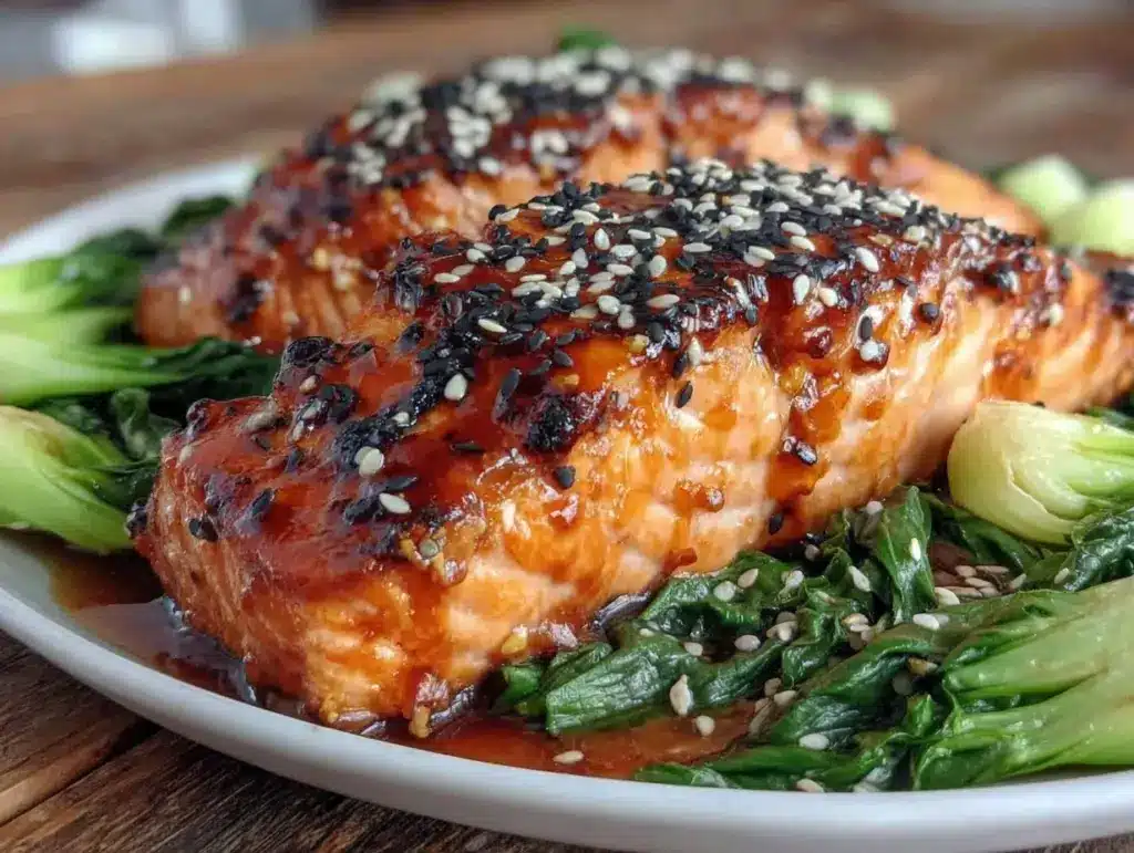 miso glazed salmon - featured image