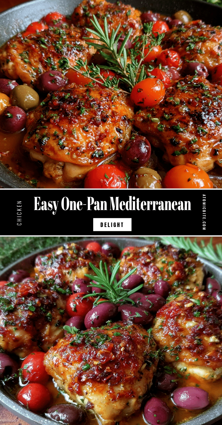 one-pan mediterranean chicken recipe