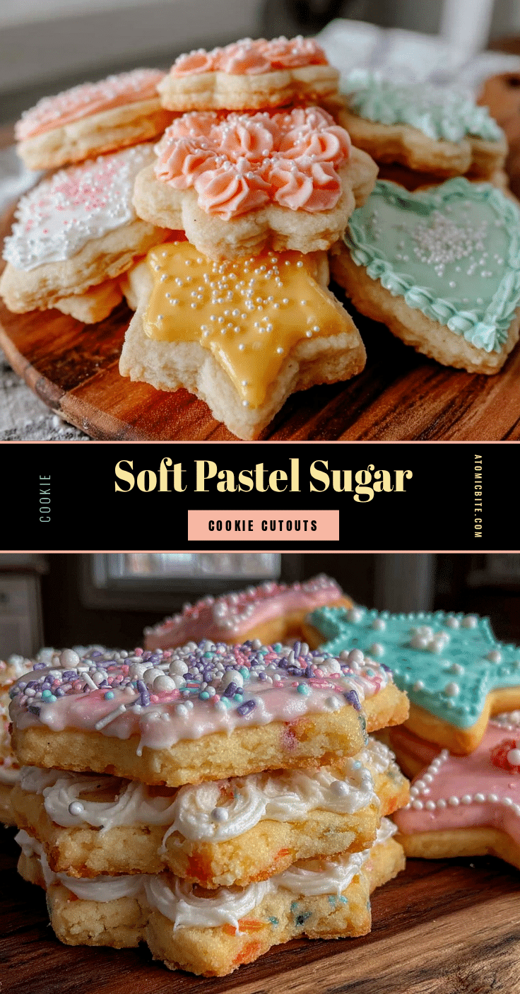 pastel sugar cookie cutouts recipe