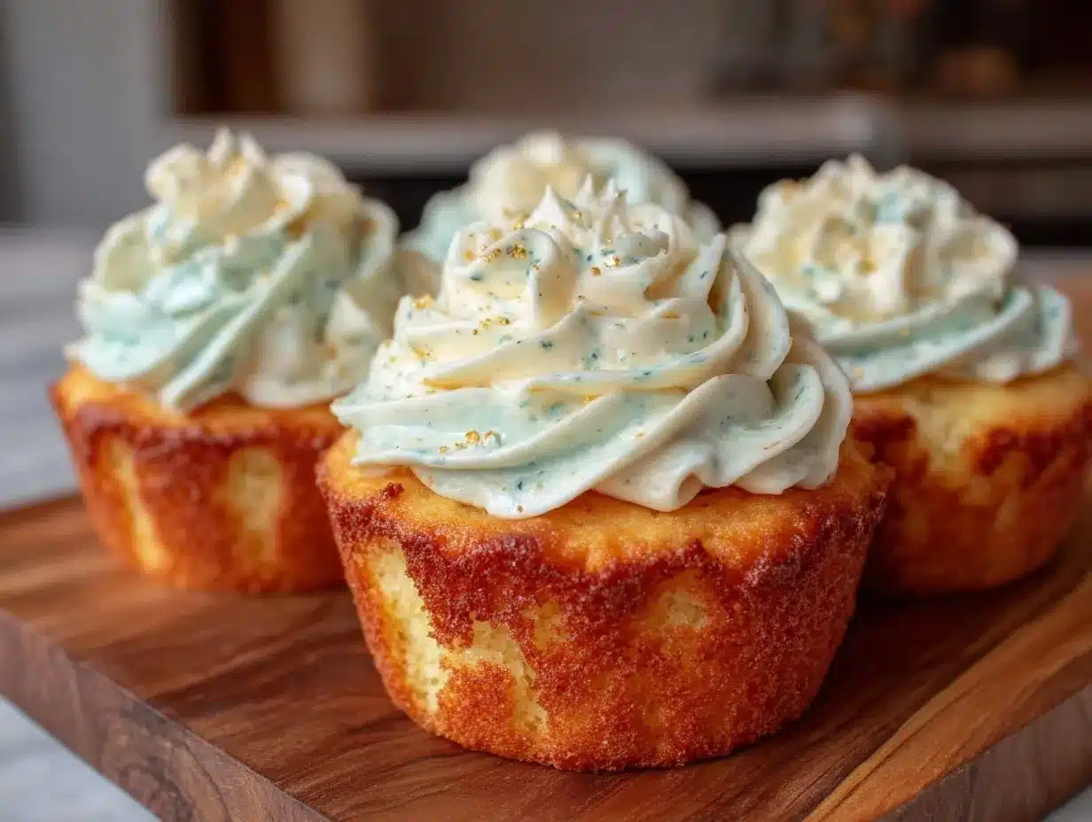 pastel swirl vanilla bean cupcakes preparation steps