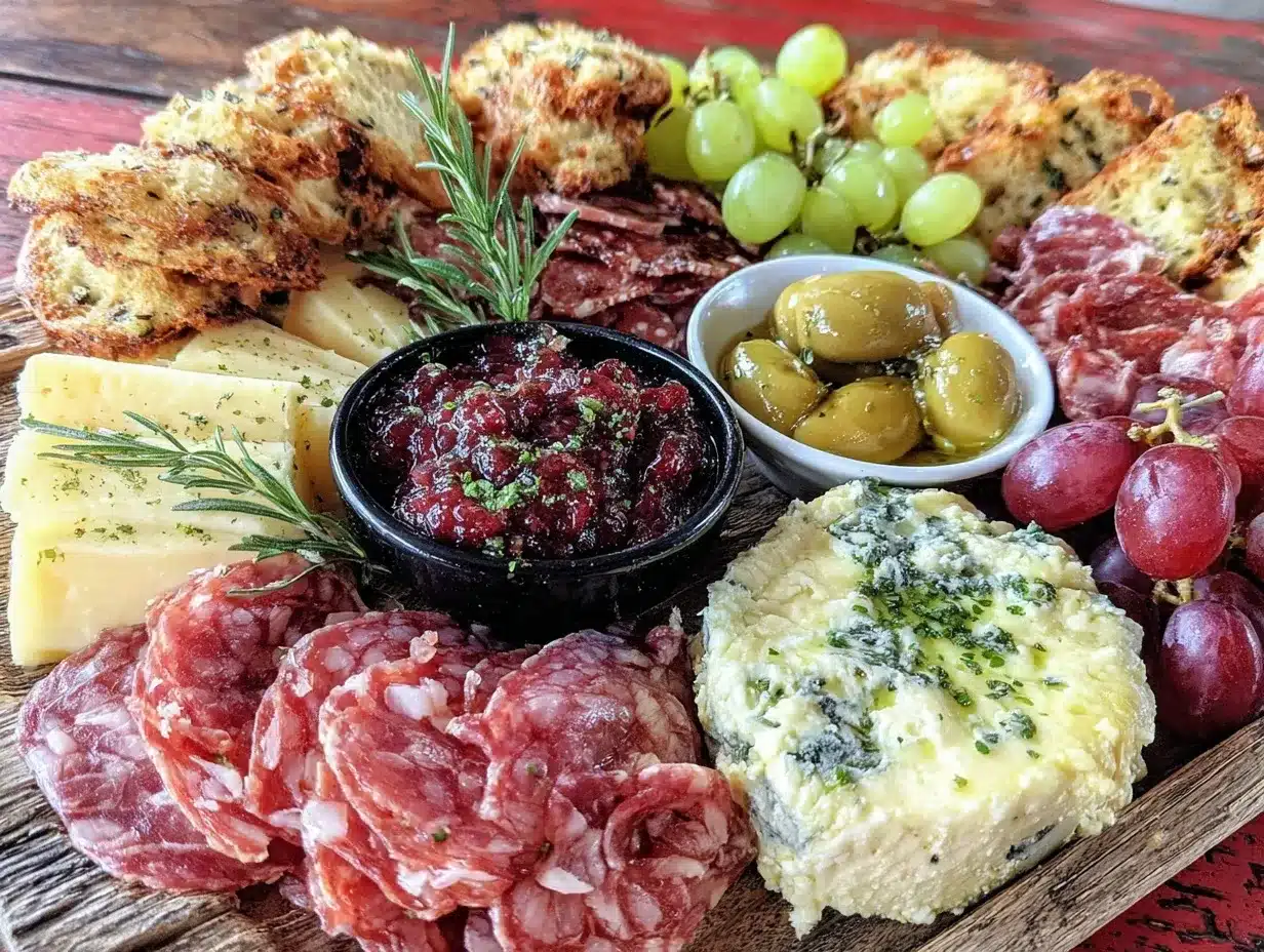perfect date night charcuterie board for two preparation steps