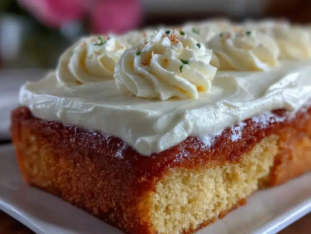 perfect sheet cake recipe - featured image