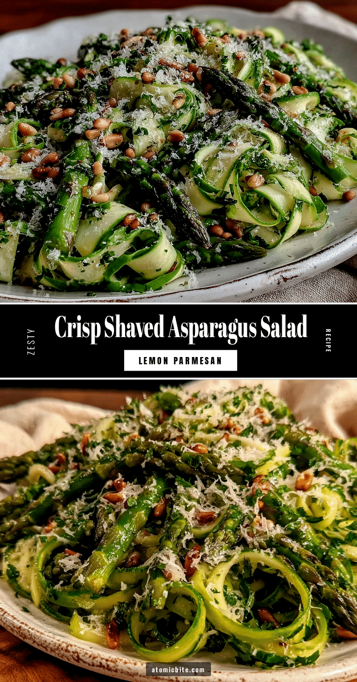 shaved asparagus salad recipe