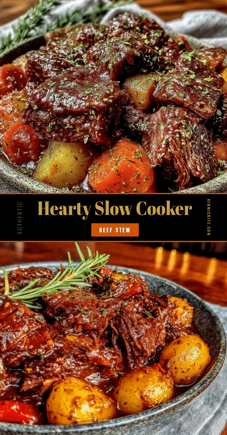 slow cooker beef stew recipe