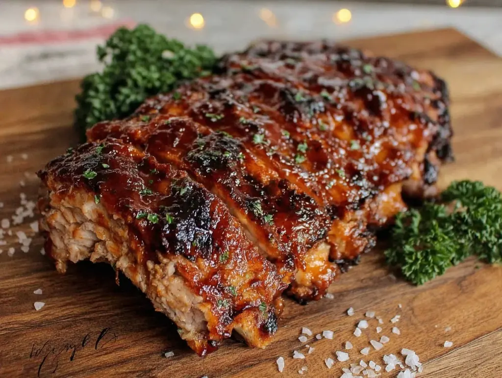 smoked baby back ribs - featured image