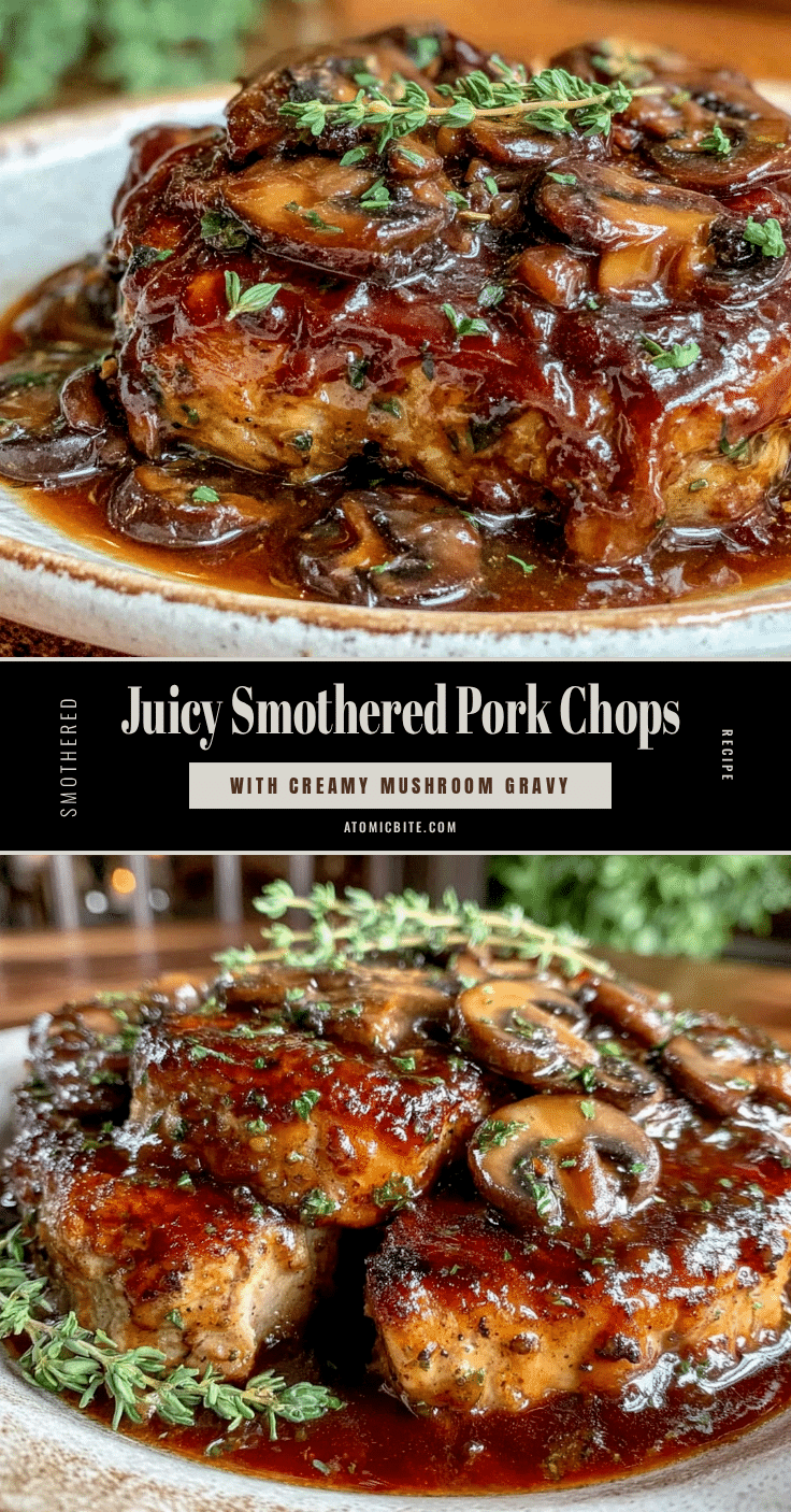 smothered pork chops recipe