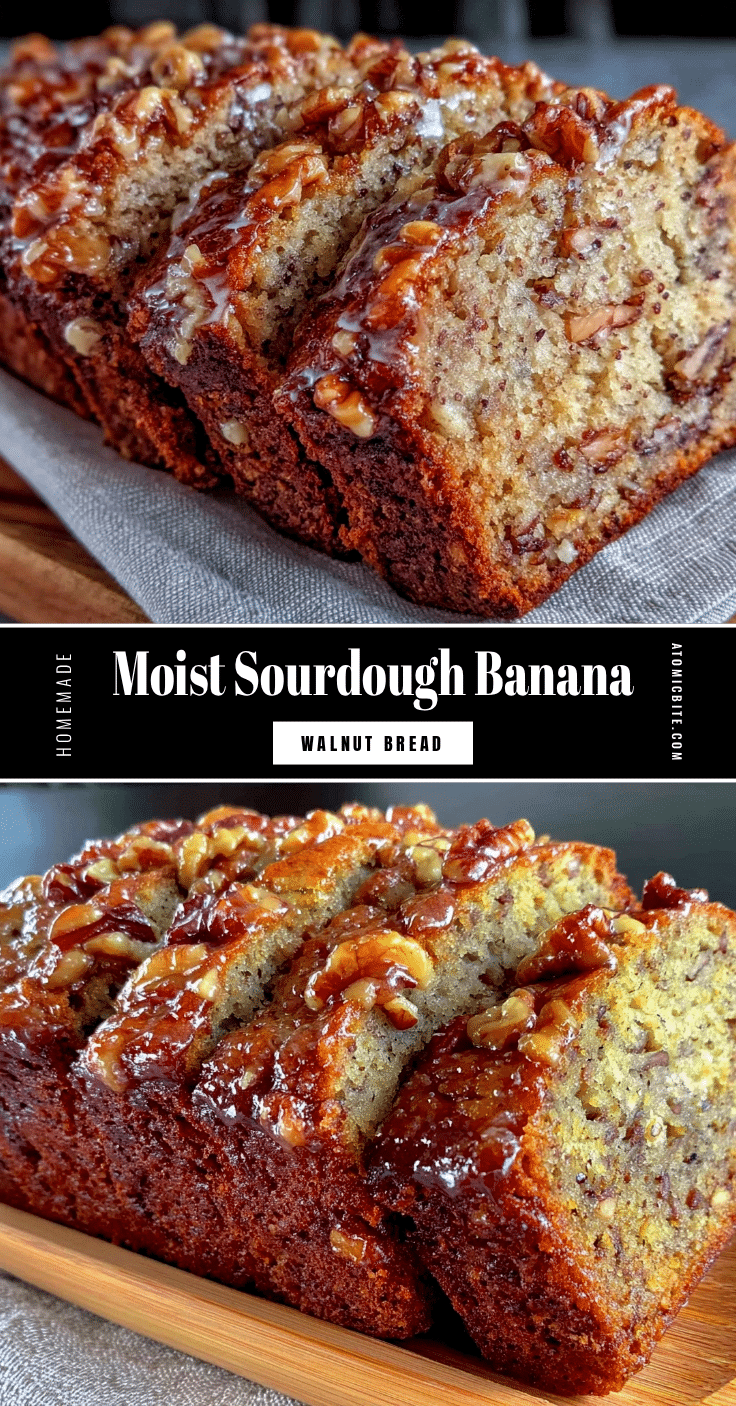 sourdough discard banana bread recipe