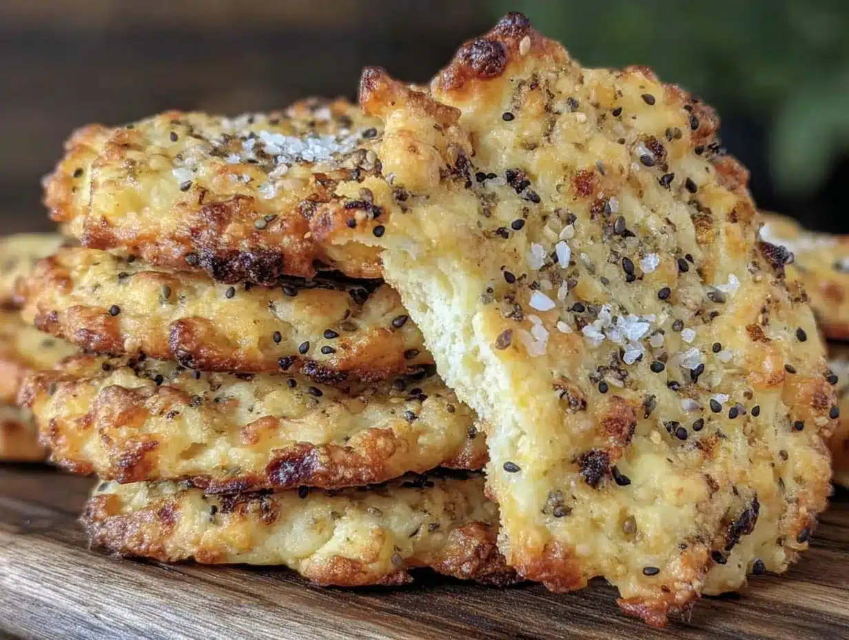 sourdough discard crackers preparation steps
