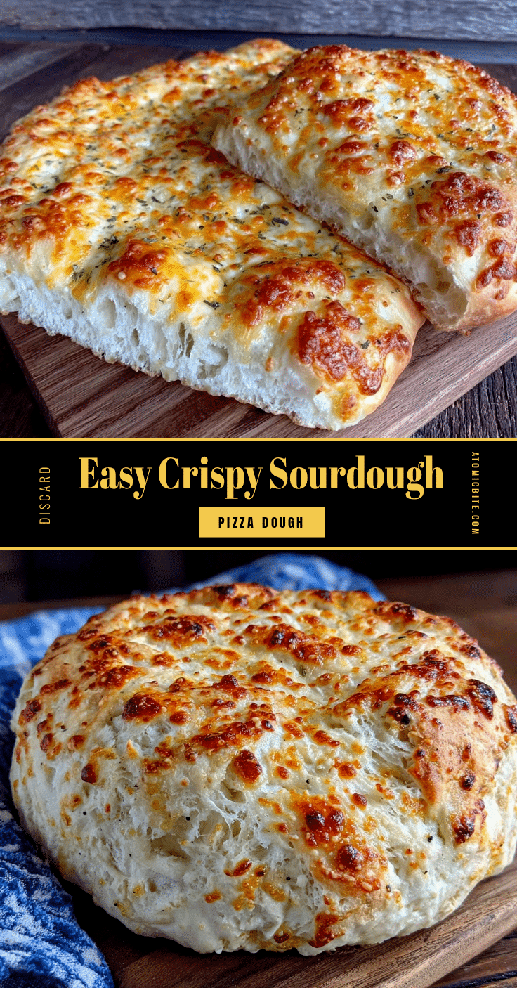 sourdough discard pizza dough recipe