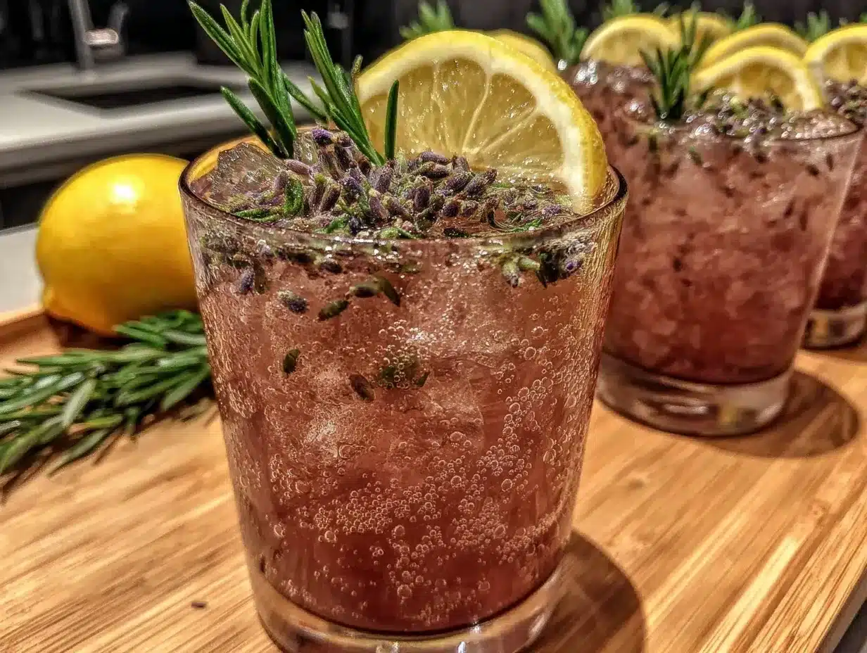sparkling lavender lemonade preparation steps