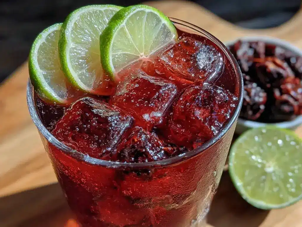 Agua de Jamaica Hibiscus Iced Tea - featured image