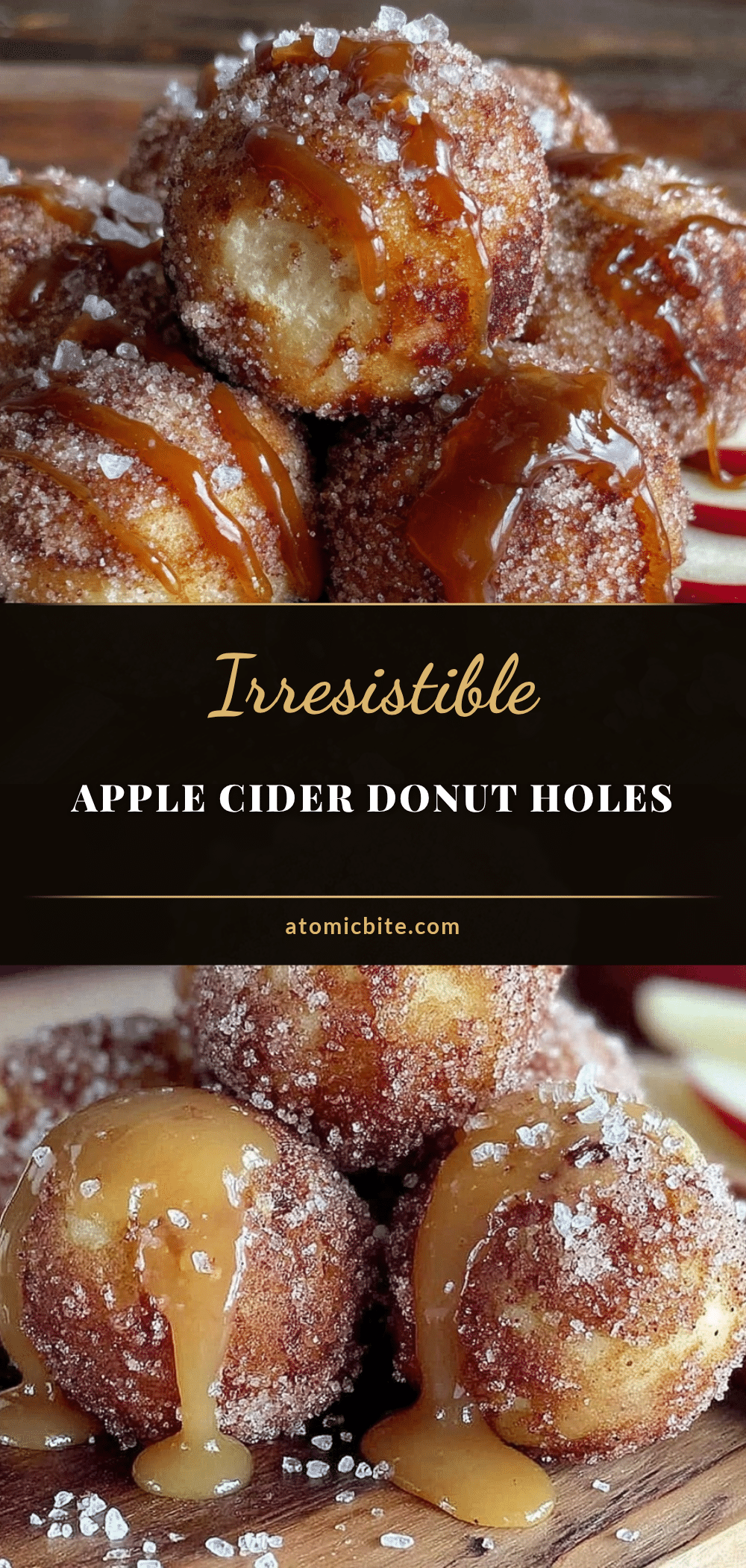 apple cider donut holes recipe