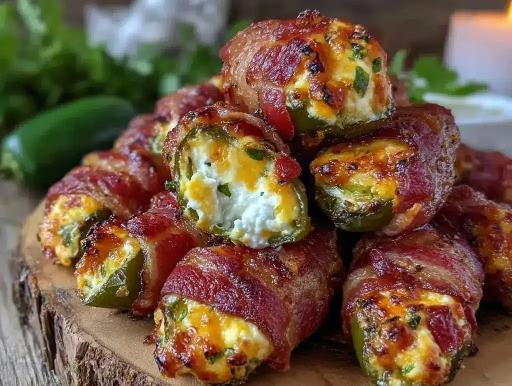 bacon-wrapped jalapeño poppers - featured image
