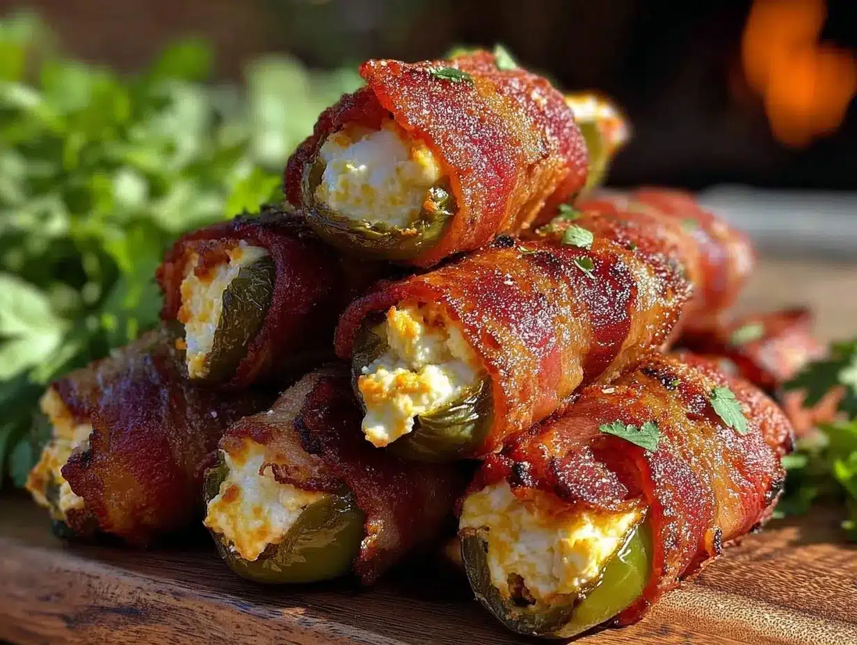 bacon-wrapped jalapeño poppers preparation steps